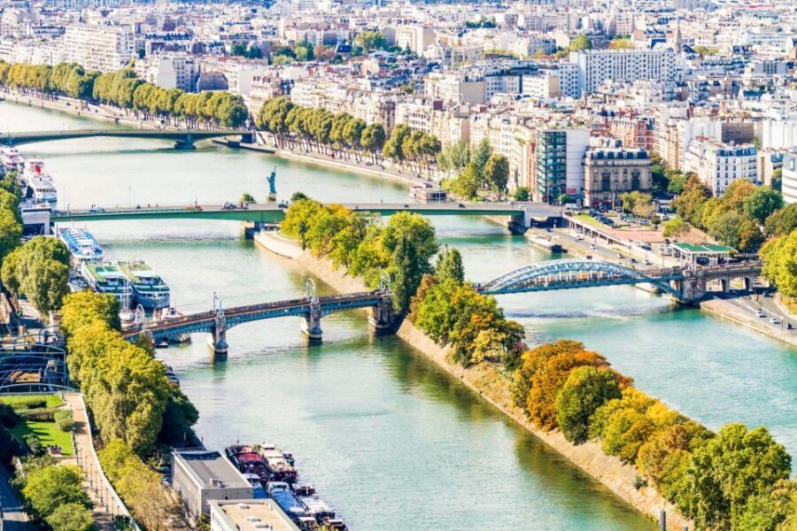 Paris: Eiffel Tower Summit or Second Floor Access - Second Floor Views: Big City Geometry (and Clear Landmarks)