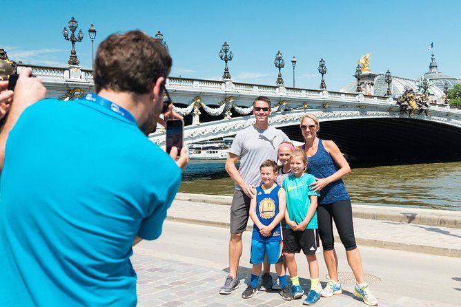 Paris Highlights Bike Tour: Eiffel Tower, Louvre and Notre-Dame - Notre-Dame: Gothic details from the outside